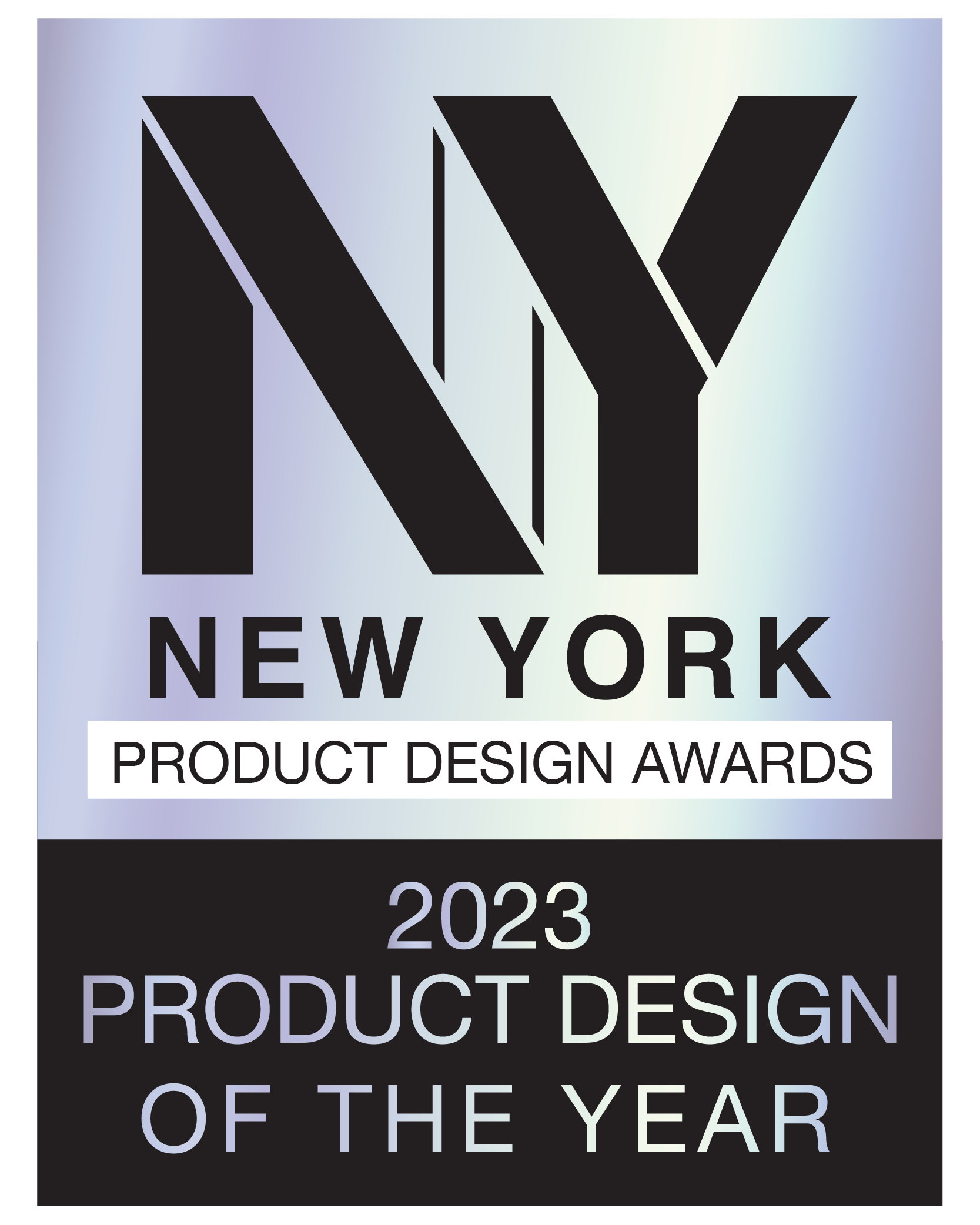 NY Product Design Awards - Product Design of the Year - Badge Logo Mark